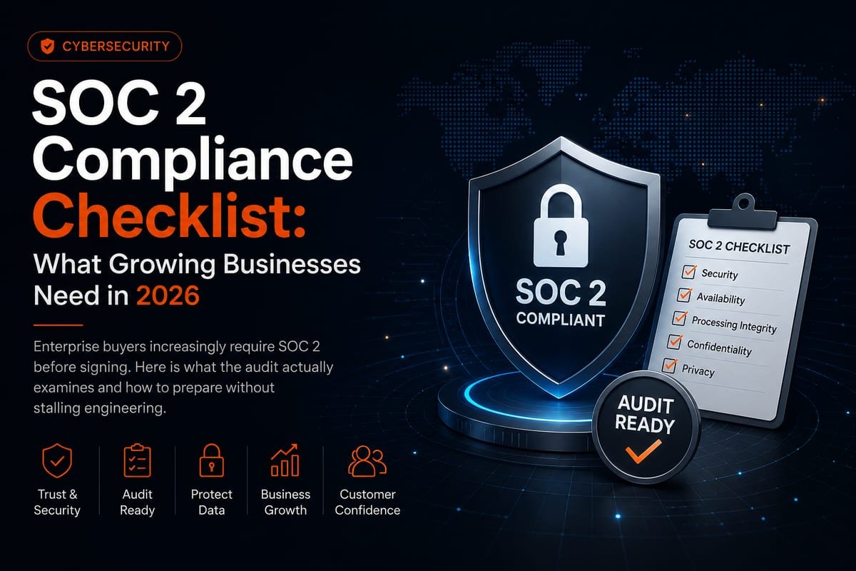 SOC 2 Compliance Checklist: What Growing Businesses Need in 2026